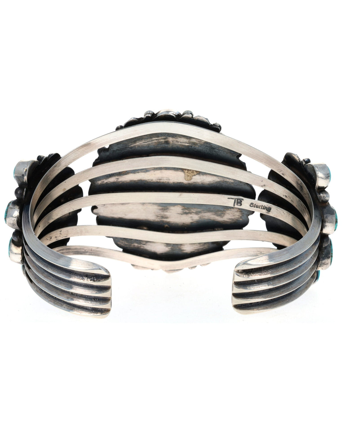 Natural Nevada Turquoise Cluster Bracelet