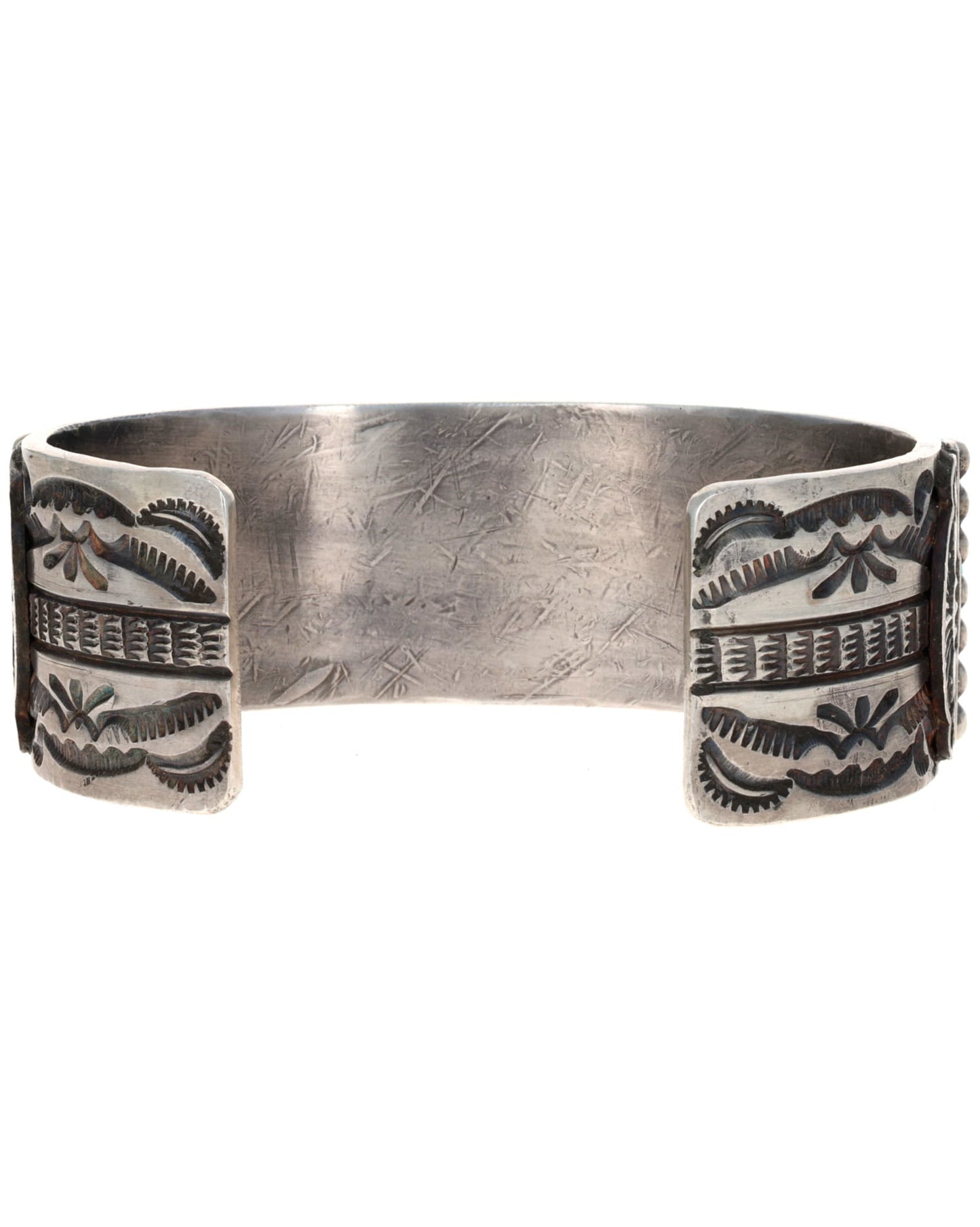 Natural Nevada Blue Turquoise 5-Stone Row Bracelet