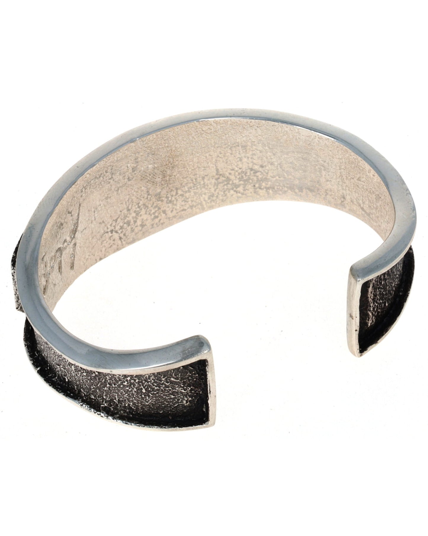 Natural Lone Mountain Turquoise Raised Cobblestone Inlay Bracelet