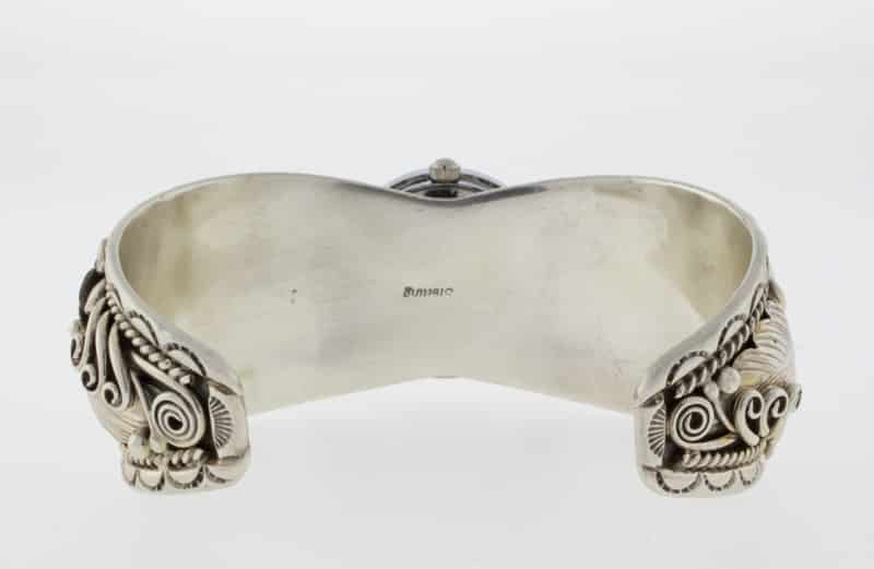 Bracelet de montre en turquoise Kingman et corail méditerranéen