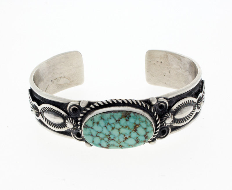 Bracciale in Turchese Kingman Birdseye Naturale
