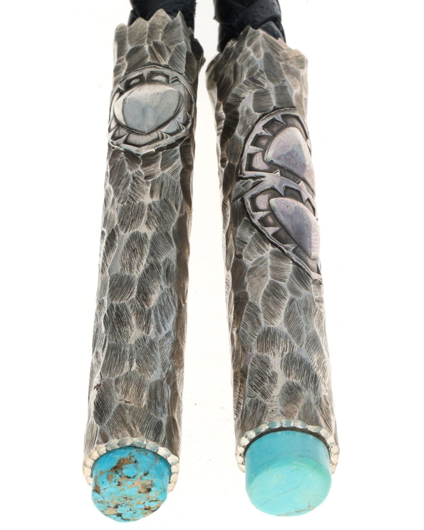 Multi-Stone Raised Micro Inlay Bolo Tie