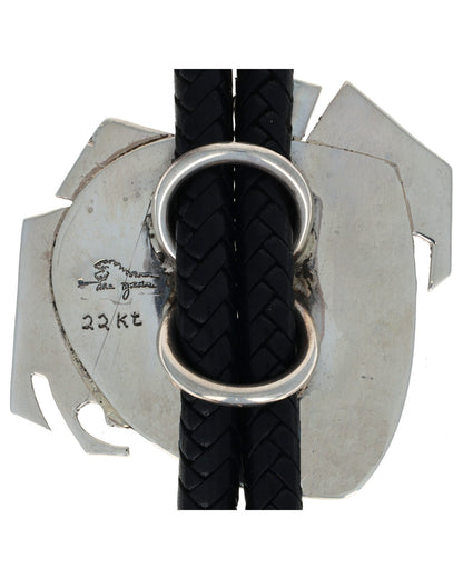 Multi-Stone Double Bolo Tie