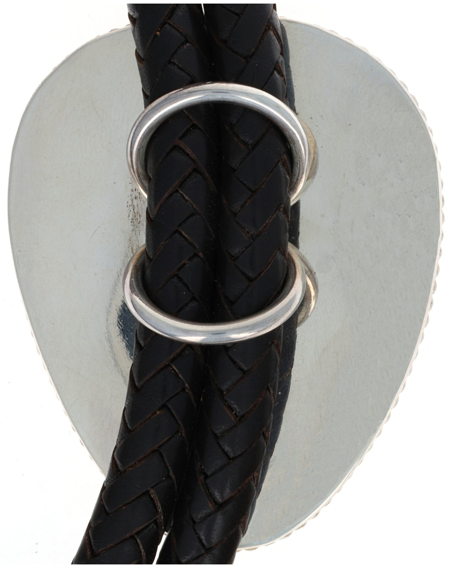 Natural Hubei Turquoise Bolo Tie