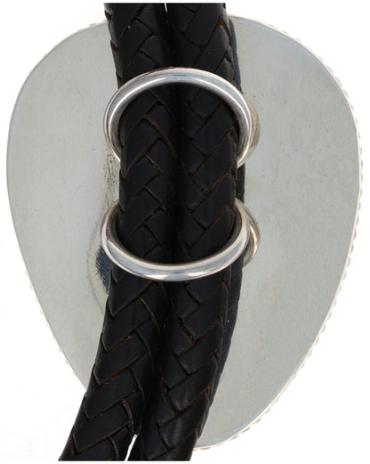 Natural Hubei Turquoise Bolo Tie