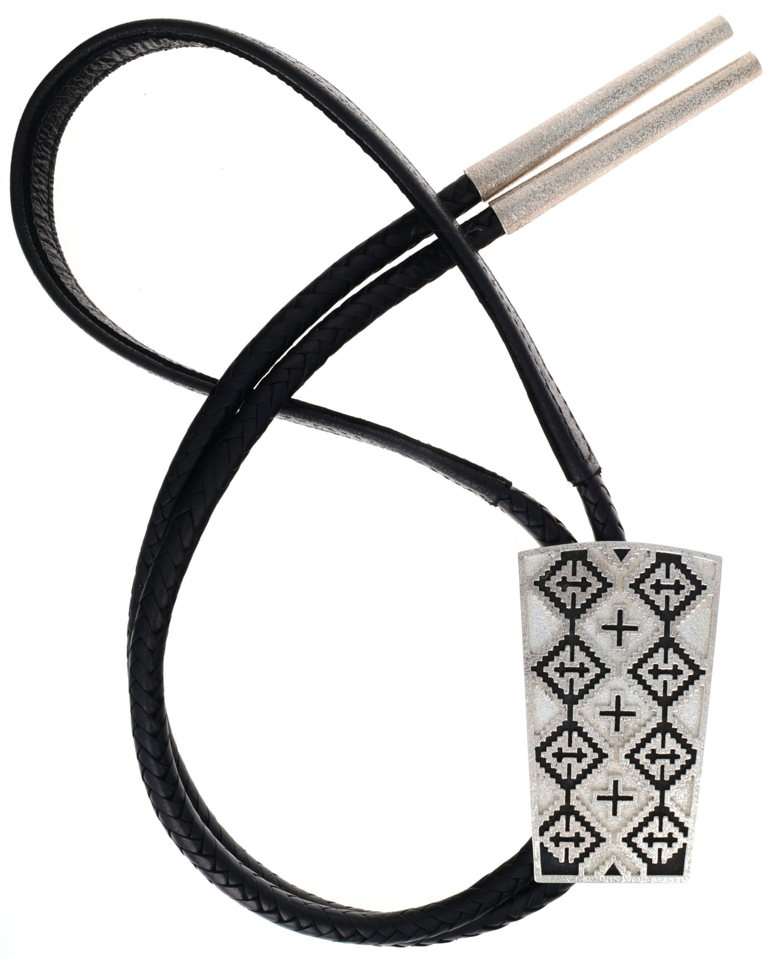 Solid Sterling Silver Bolo Tie
