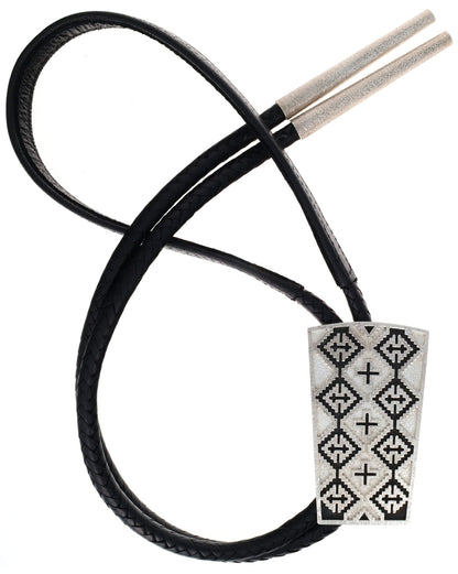 Solid Sterling Silver Bolo Tie