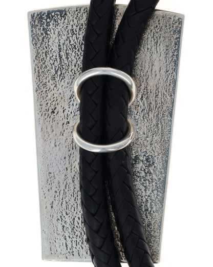 Solid Sterling Silver Bolo Tie