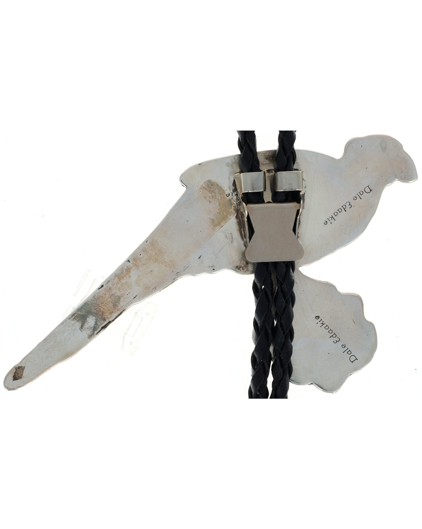 Multi-Color Inlay Pheasant Bolo Tie