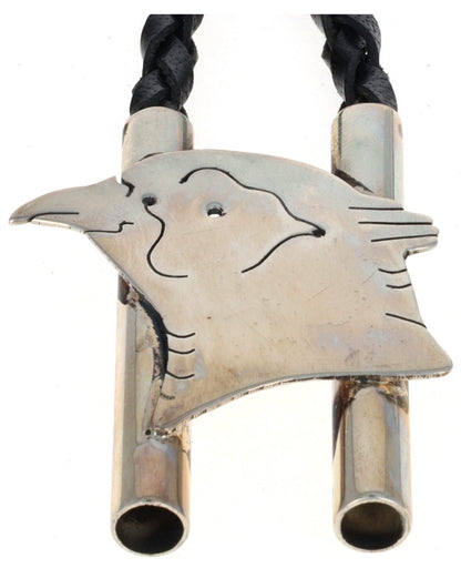 Multi-Color Inlay Pheasant Bolo Tie