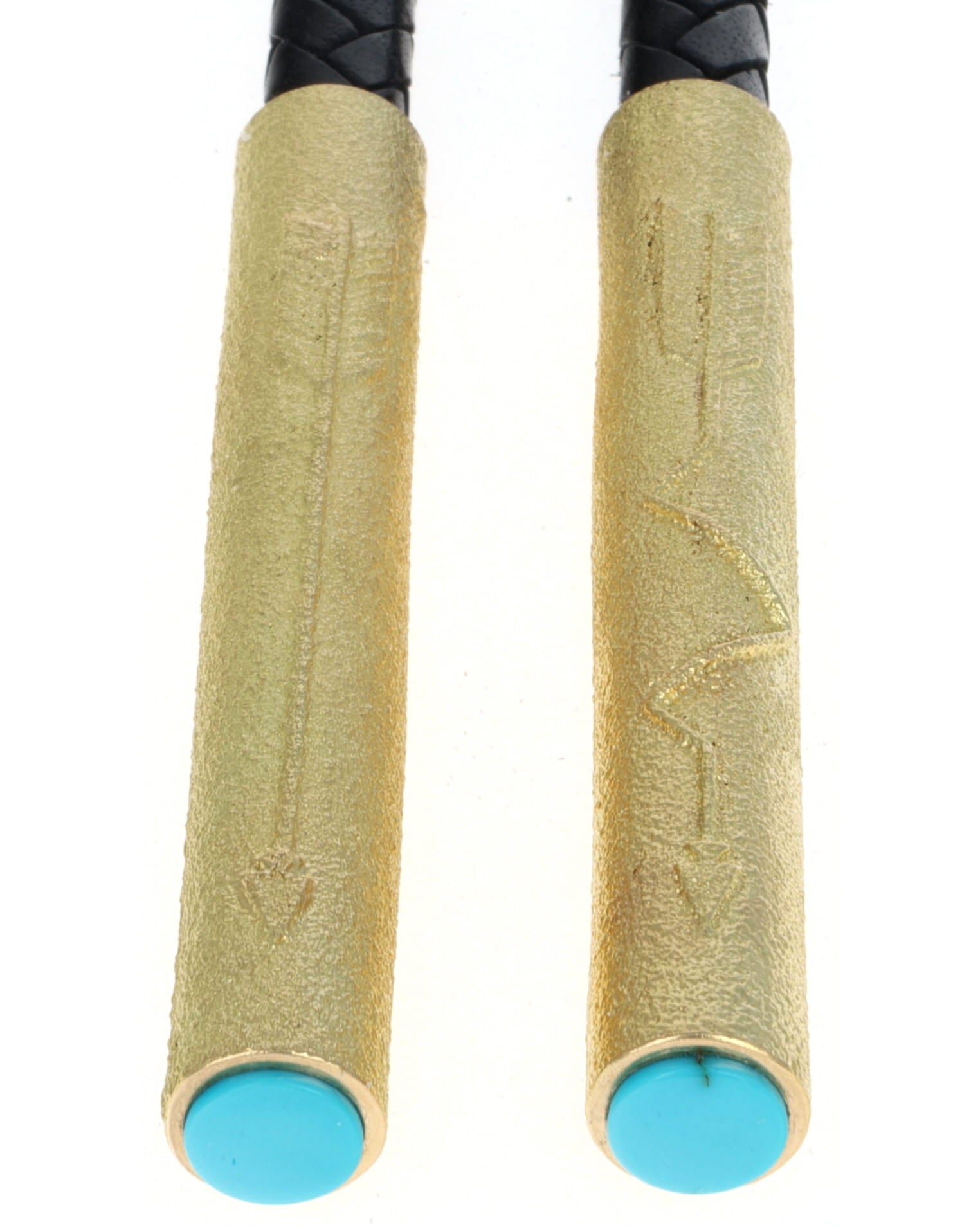 18K Gold Navajo Maiden Figure Bolo Tie