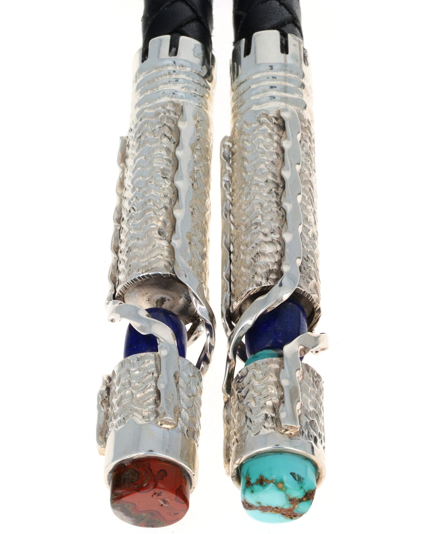 High Grade Natural Fox Turquoise Bolo Tie