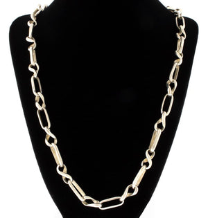 Handgefertigte Sterling Silber Gliederkette