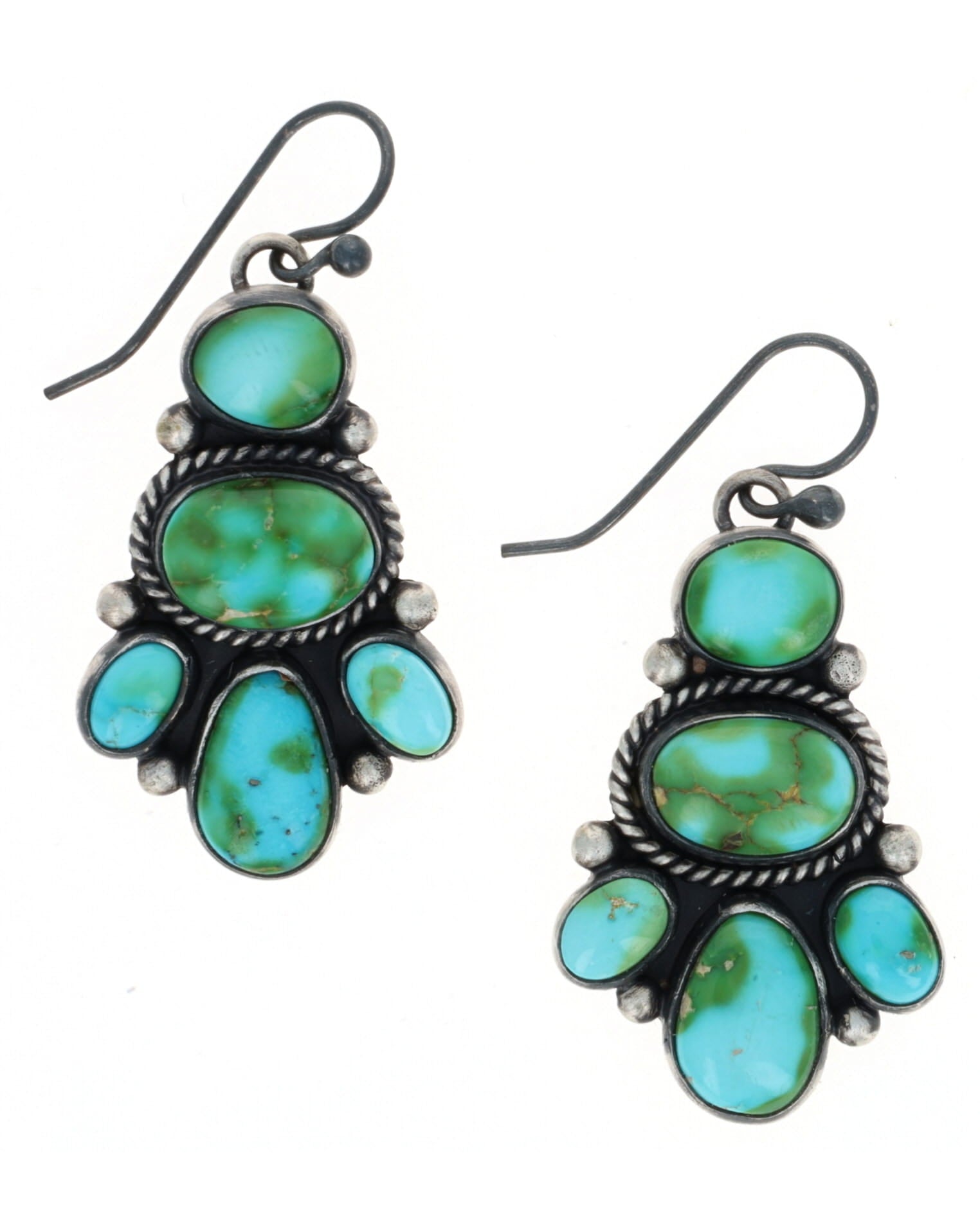 Orecchini in Turchese Oro Sonoran