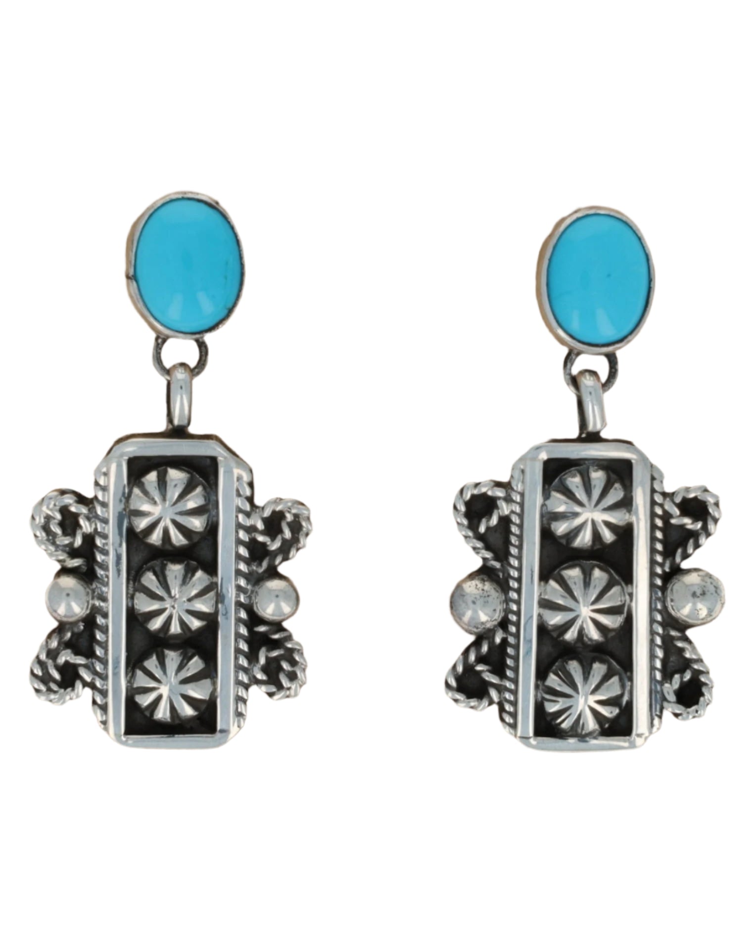 Orecchini turchese Natural Sleeping Beauty