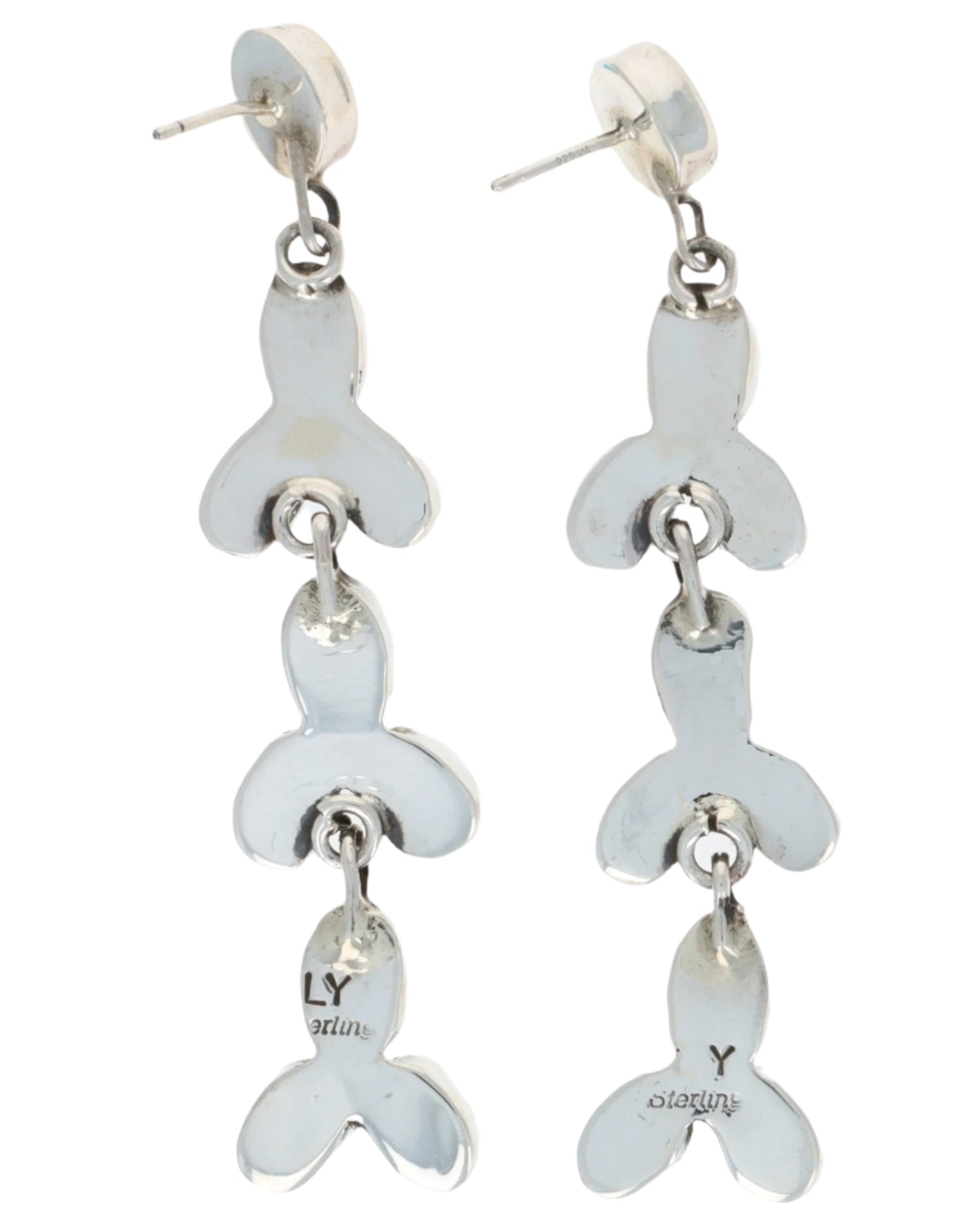 ナチュラルスリーピングビューティーターコイズイヤリング