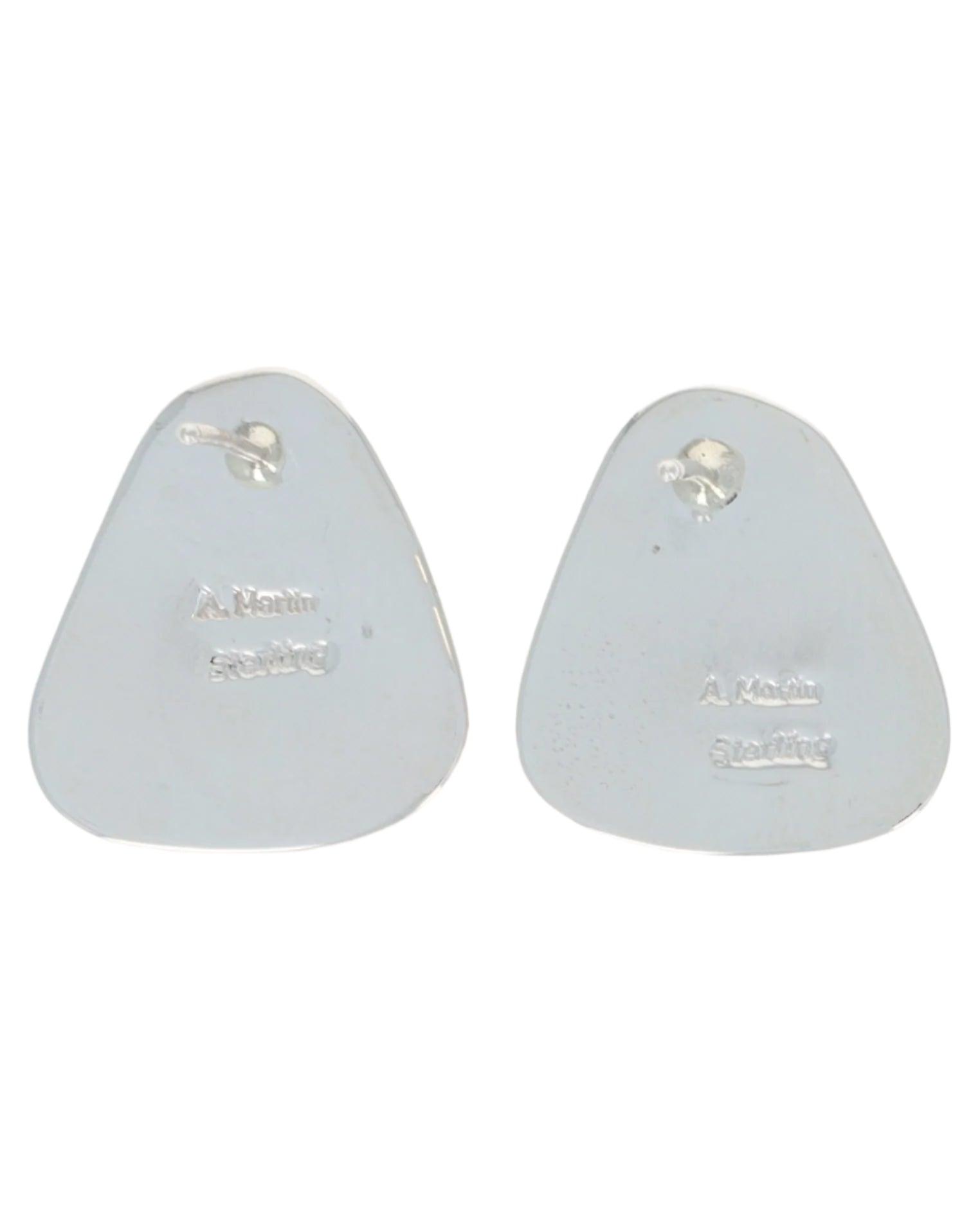 Natural Royston Ribbon Turquoise Earrings