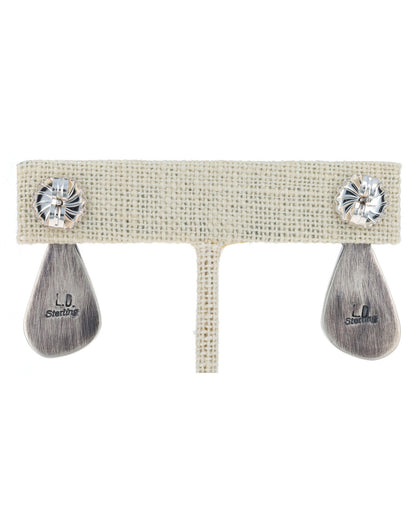 Orecchini naturali in turchese Royston Ribbon