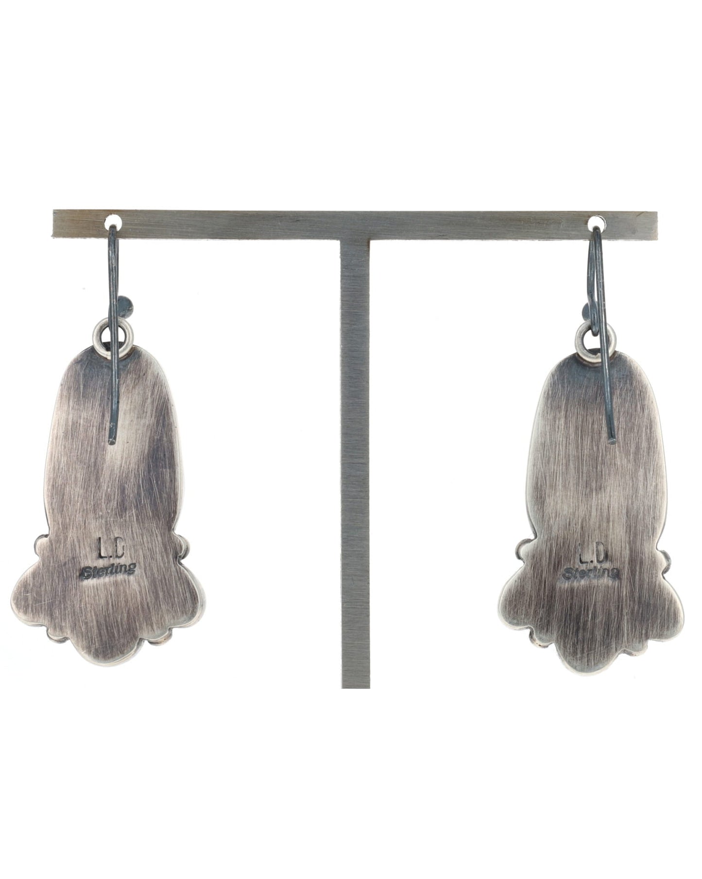 Natural Royston Ribbon Turquoise Earrings