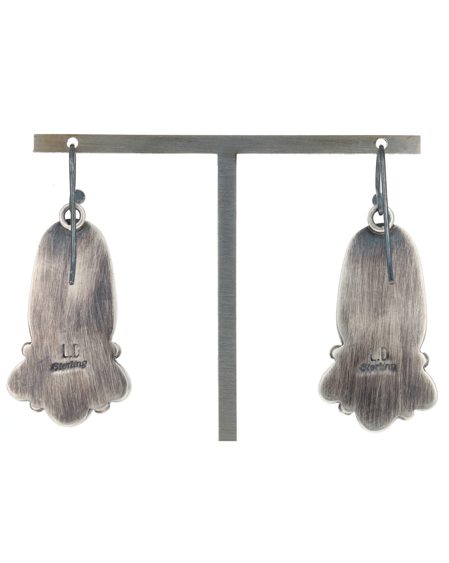 Natural Royston Ribbon Turquoise Earrings