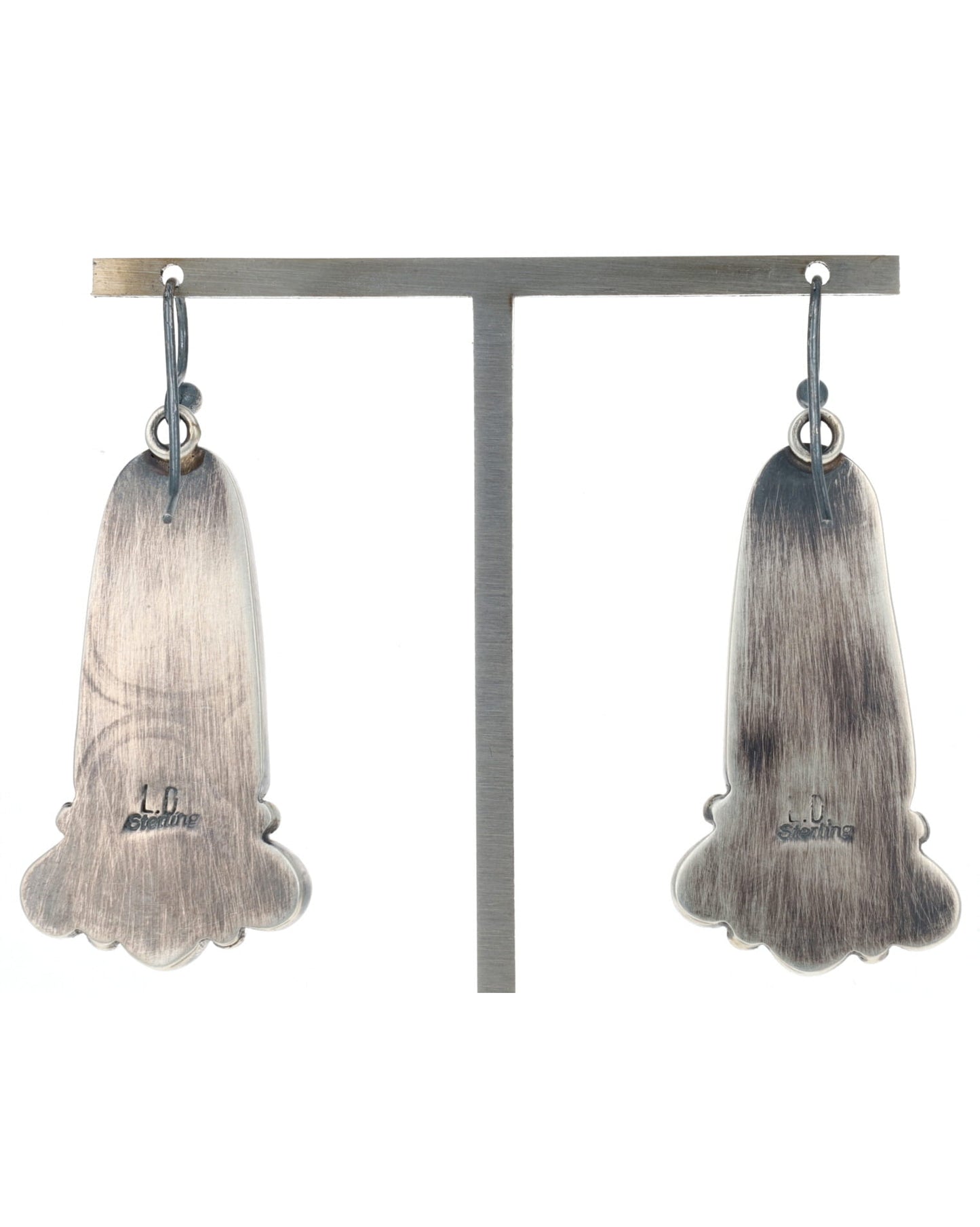 Orecchini naturali in turchese Royston Ribbon