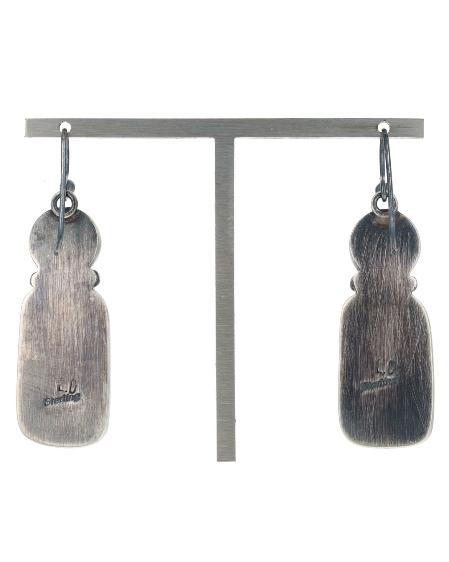 Natural Royston Ribbon Turquoise Earrings