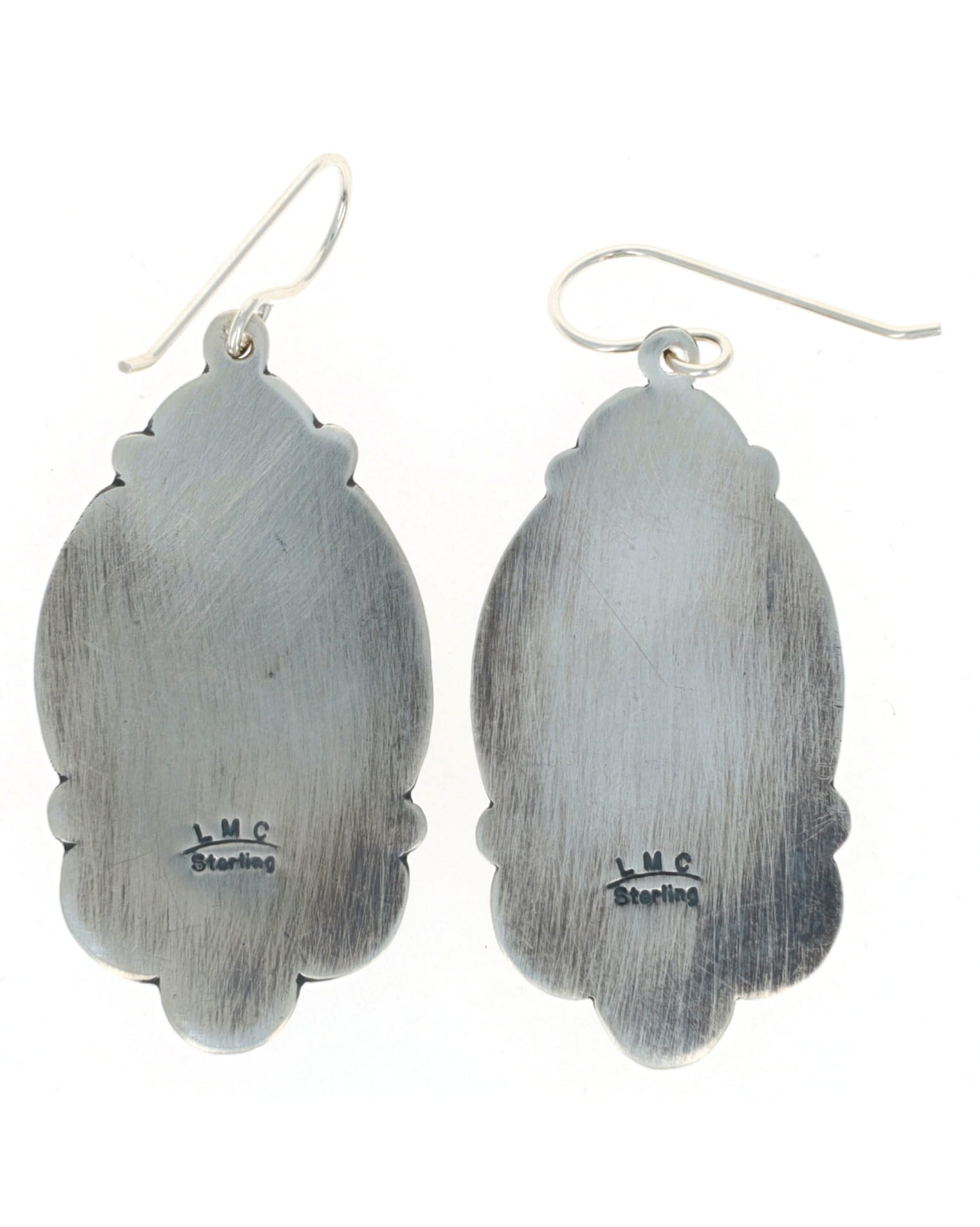 高級ナチュラル＃8ターコイズイヤリング