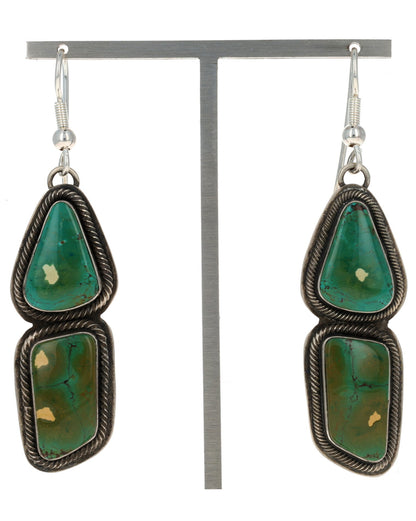 Natural Royston Turquoise Earrings