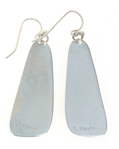 Orecchini naturali in turchese Royston Ribbon