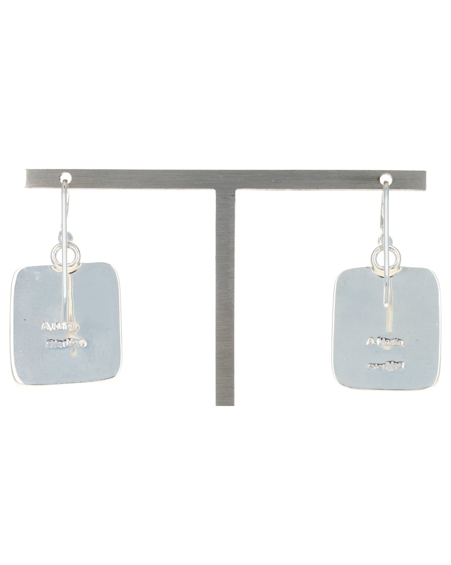 Orecchini naturali in turchese Royston Ribbon