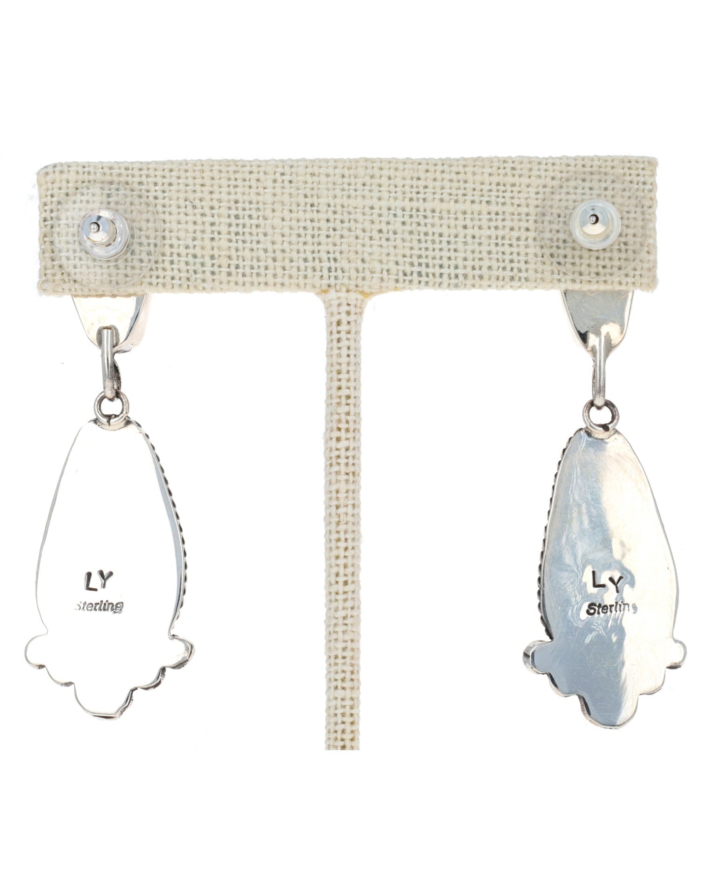 Natural White Buffalo Earrings