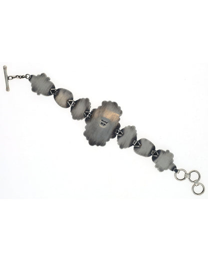 Sonoran Gold & Natural Royston Boulder Turquoise Link Bracelet