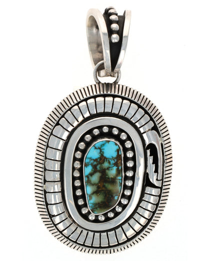 Pendente a scatola ombra in turchese naturale di Kingman