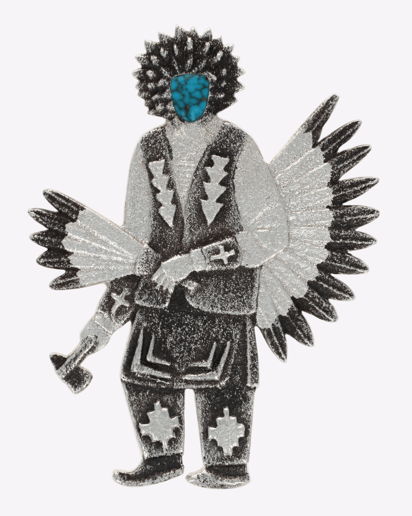 Tufa Cast Traditional Northern Dancer Pendant