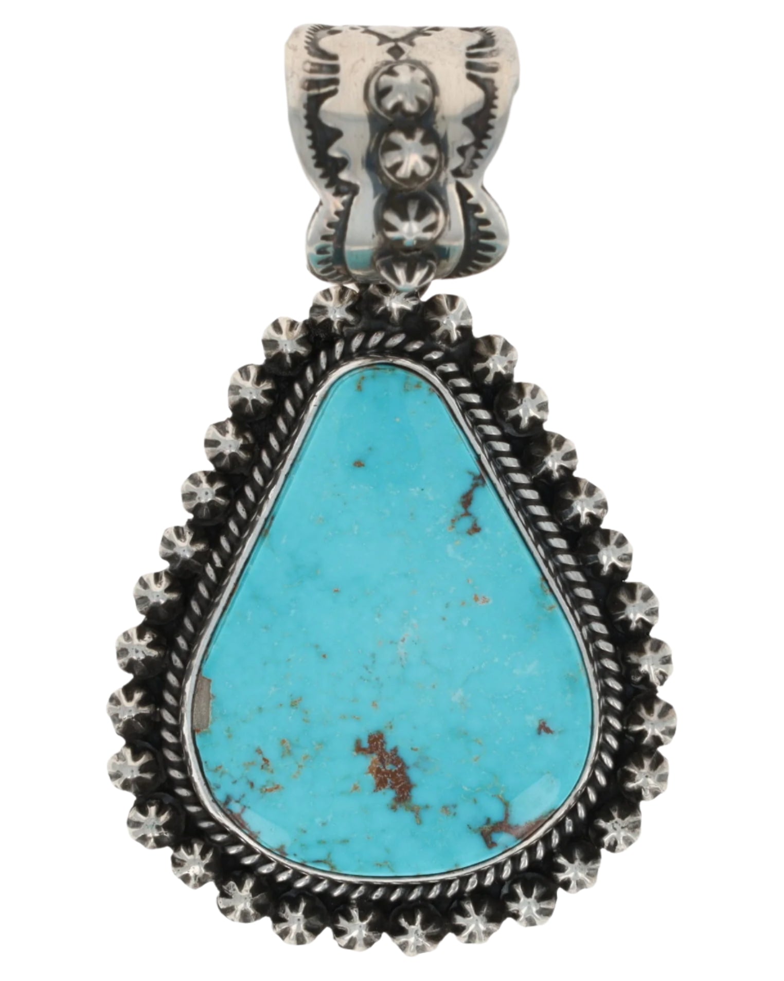 Natürlicher Royston Türkis Anhänger