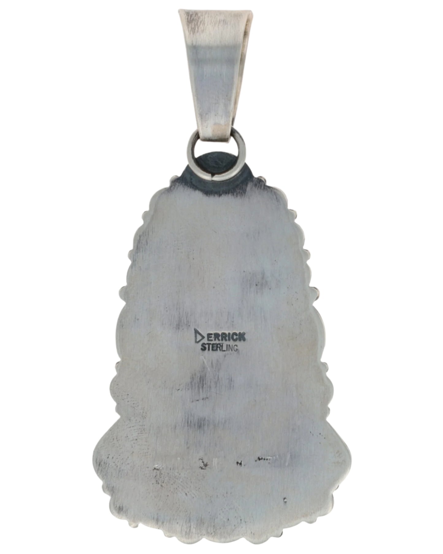 Natürlicher #8 Türkis Anhänger