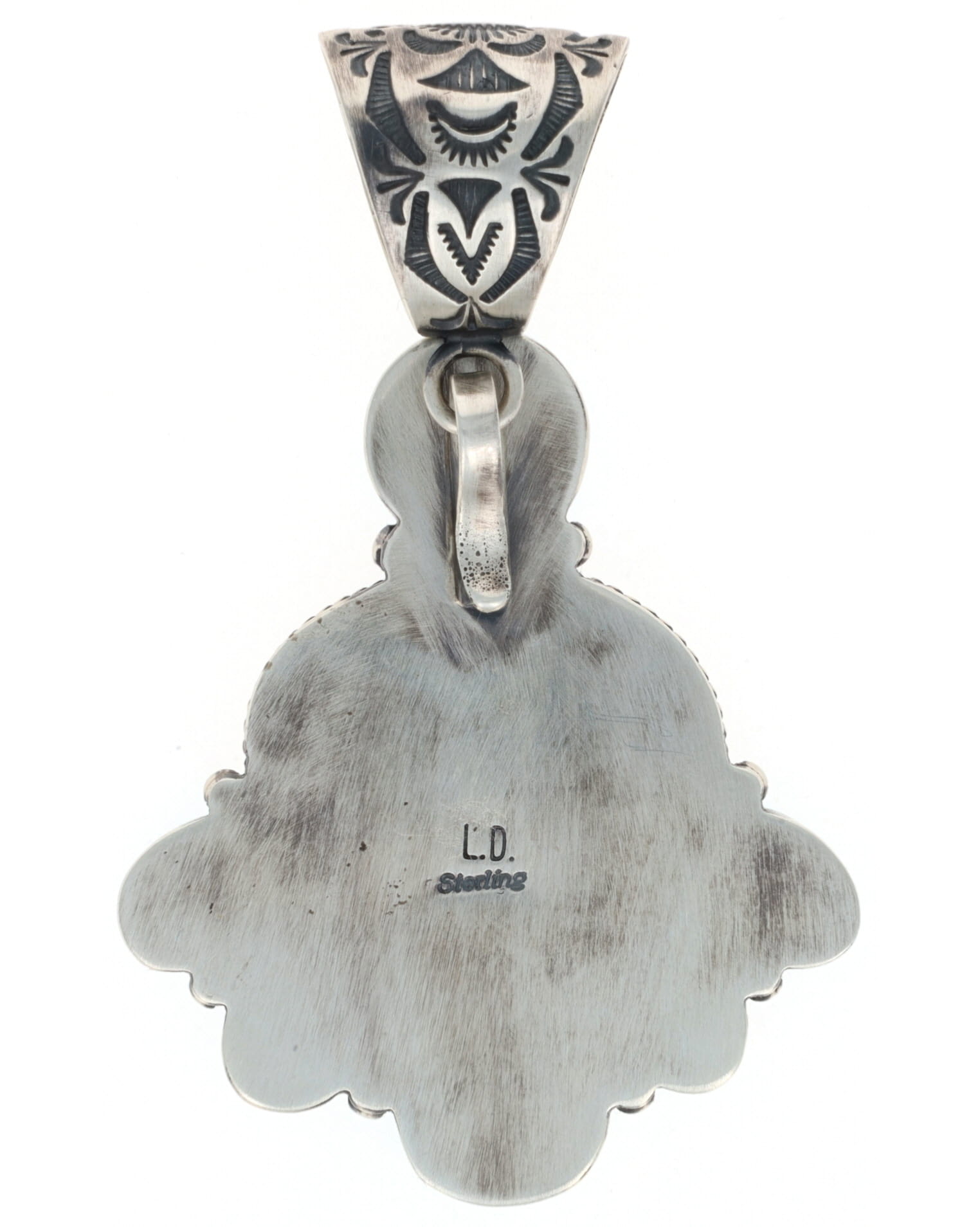 Natürlicher Royston-Band-Türkis-Anhänger