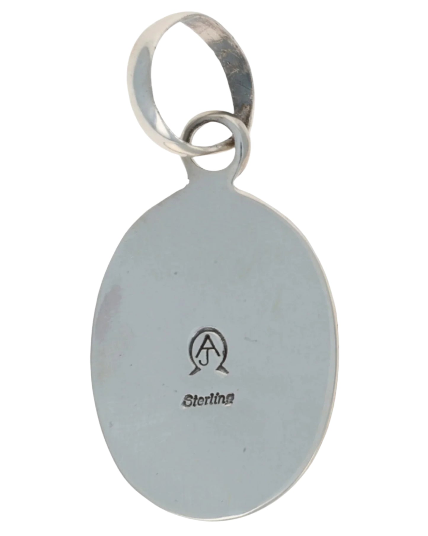 High Grade Natural Mediterranean Coral Shadowbox Pendant