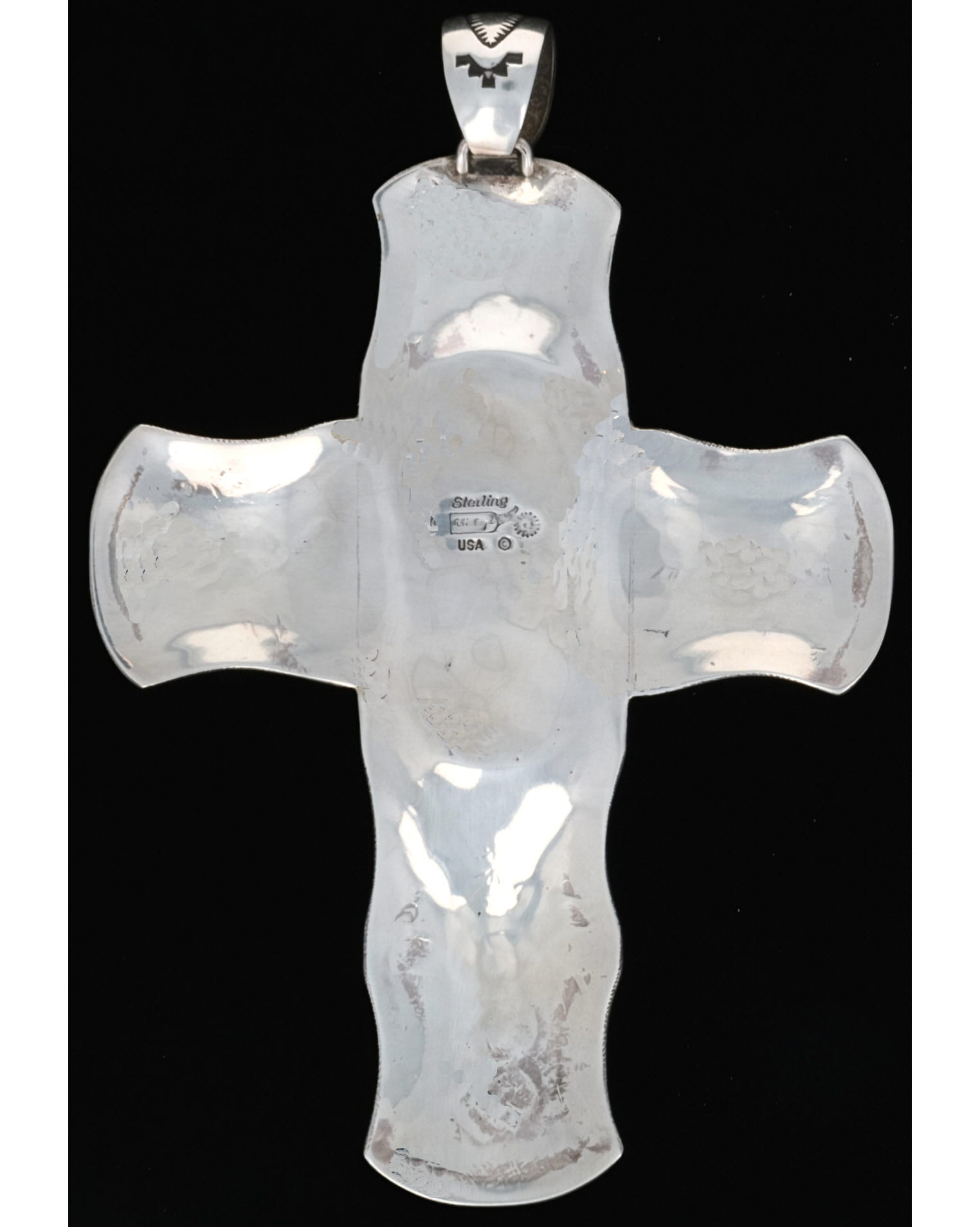 Nuovo Ciondolo a Croce Lander Variscite