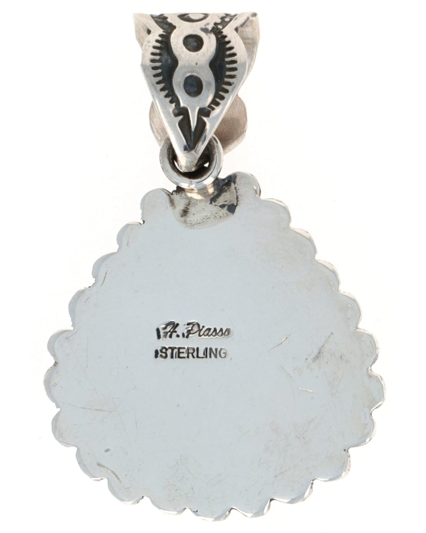 Natural Royston Turquoise Pendant