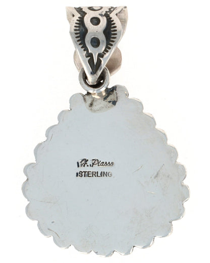 Natural Royston Turquoise Pendant