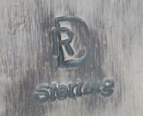 Natürlicher Kingman Türkis Dreifach Gestapelter Anhänger