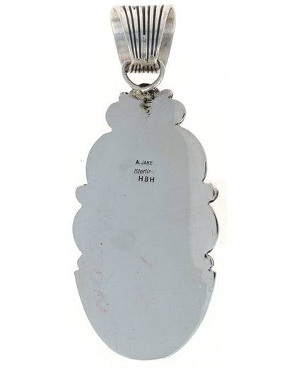 Natural Sonoran Gold Turquoise Pendant