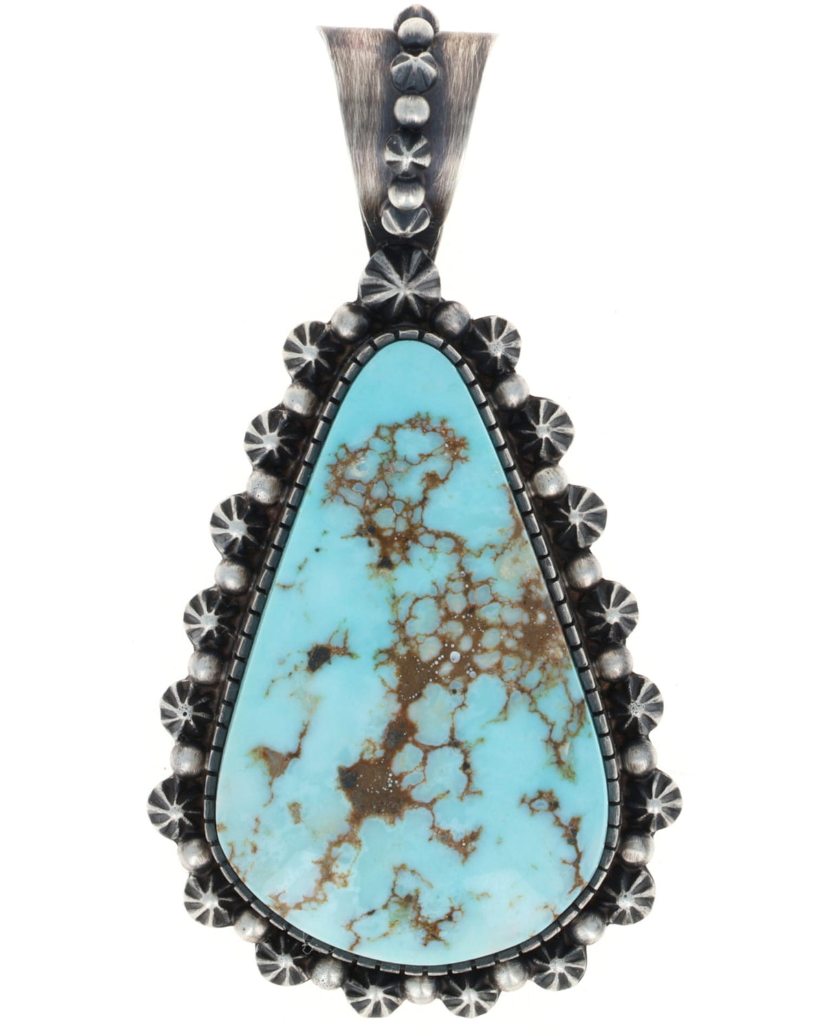 Natural Dry Creek Turquoise Pendant