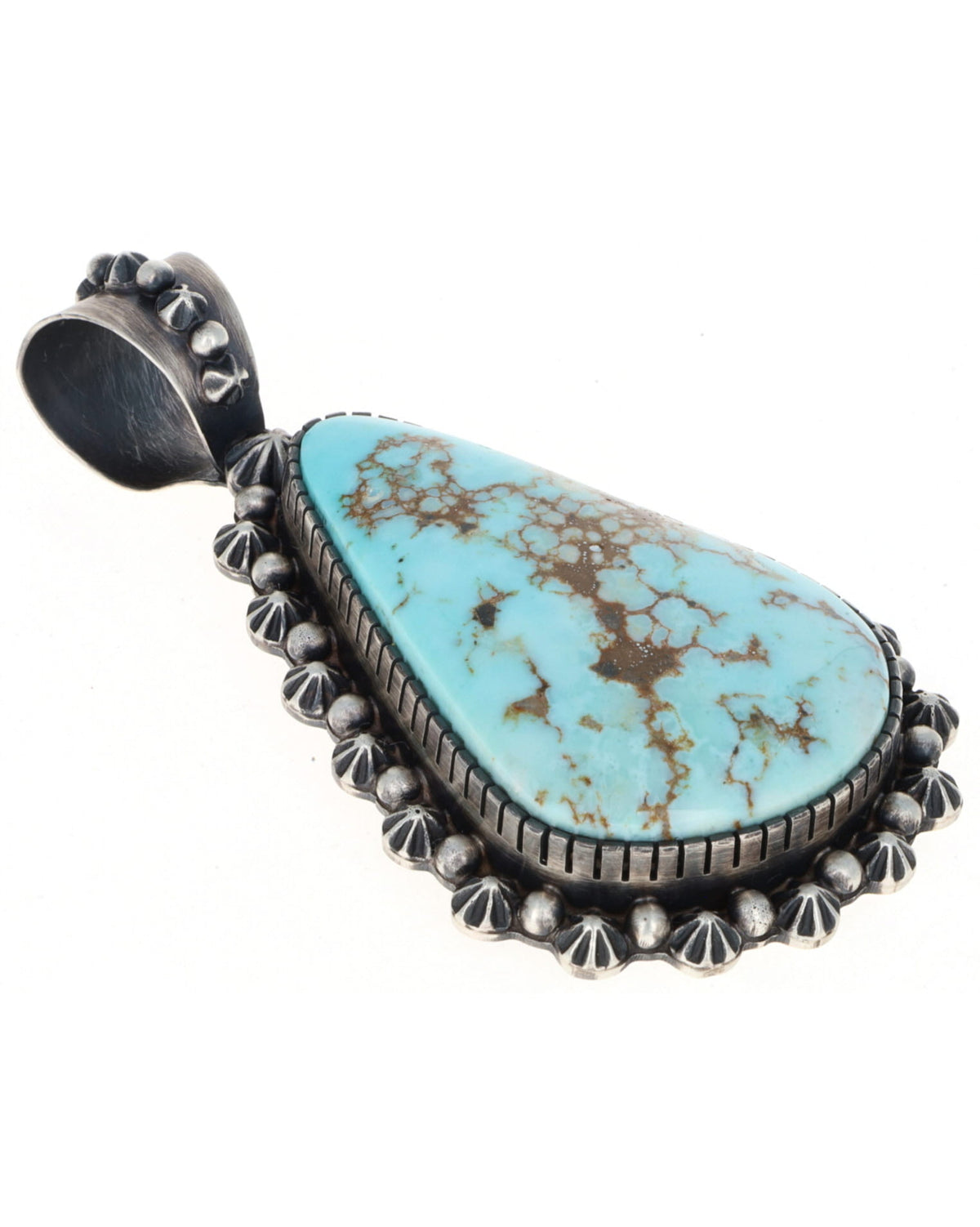 Natural Dry Creek Turquoise Pendant