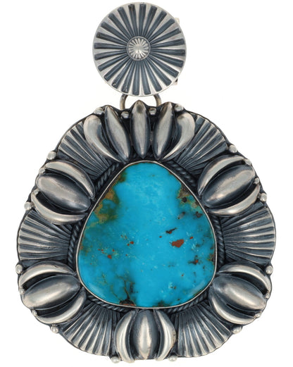 Natural Ithaca Peak Turquoise Pendant
