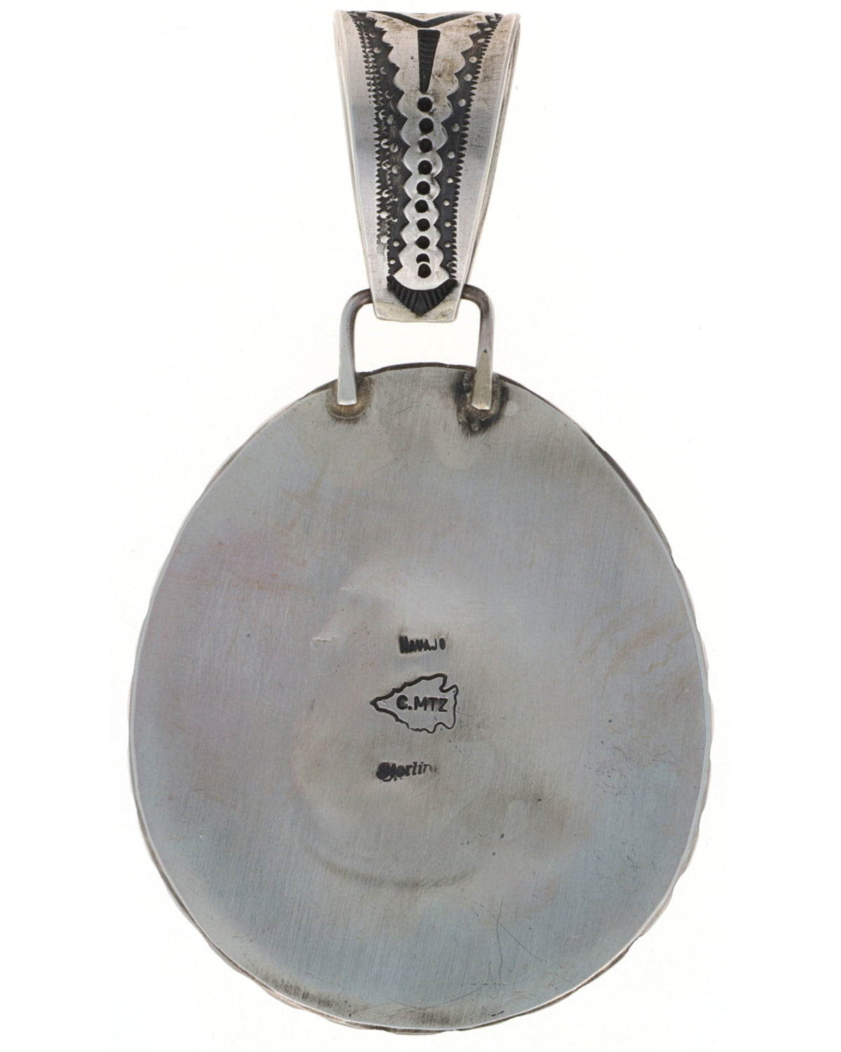 Shadowbox Style Pendant With Sonoran Gold Turquoise
