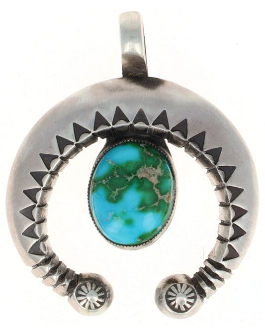 Petit Naja Pendant With Sonoran Mountain Turquoise