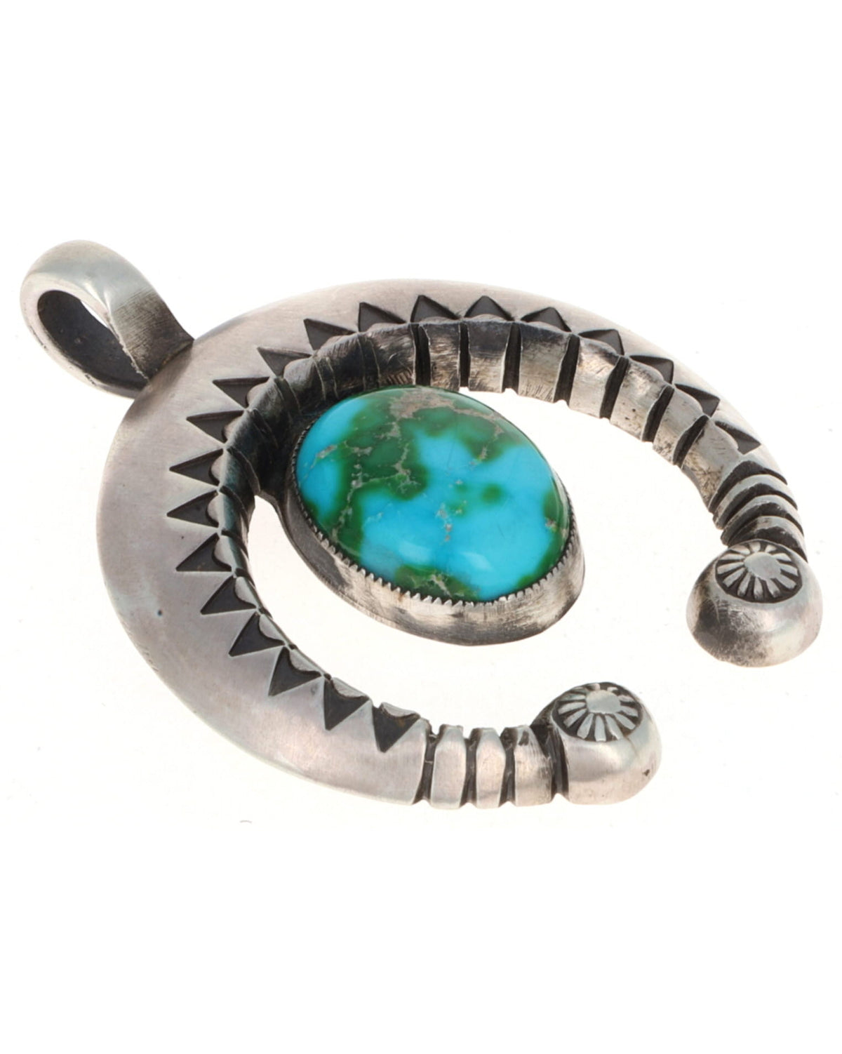Petit Naja Pendant With Sonoran Mountain Turquoise