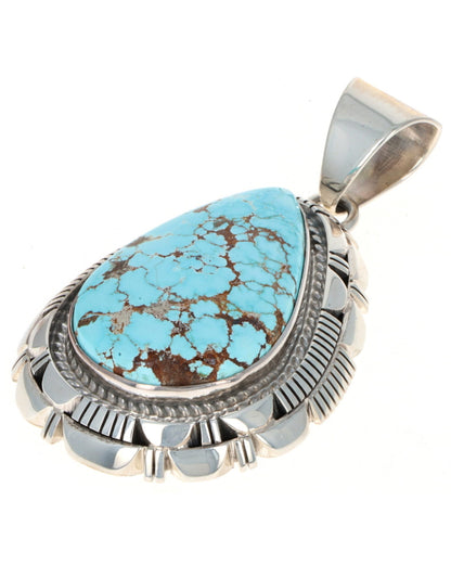 Natural #8 Turquoise Pendant